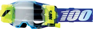100% Armega Forecast Goggles - Royal - Clear 50006-00003