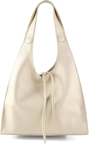 2 Pcs Slouchy PU Leather Crescent Hobo Bags Women Trendy Crossbody Purse Satchels Shoulder Bag Top-handle Tote Handbag