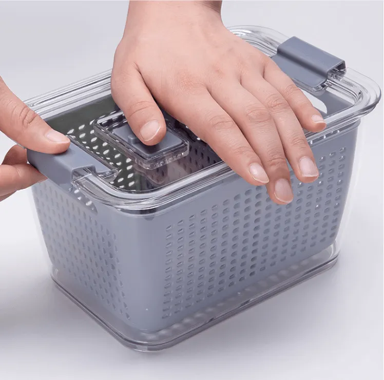 3 In 1 Fridge Drain Storage Basket C12-10-5