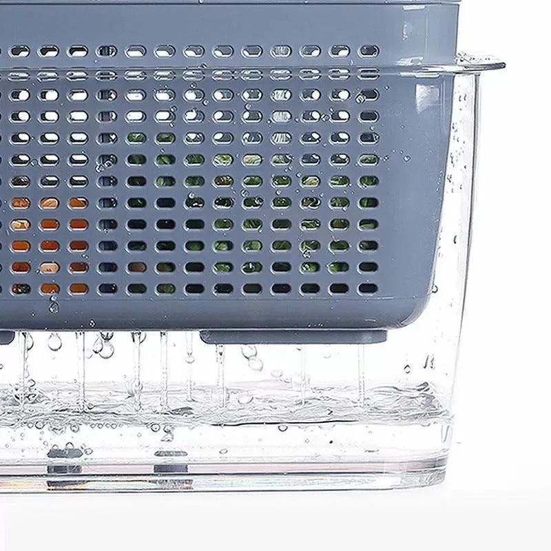 3 In 1 Fridge Drain Storage Basket C12-10-5