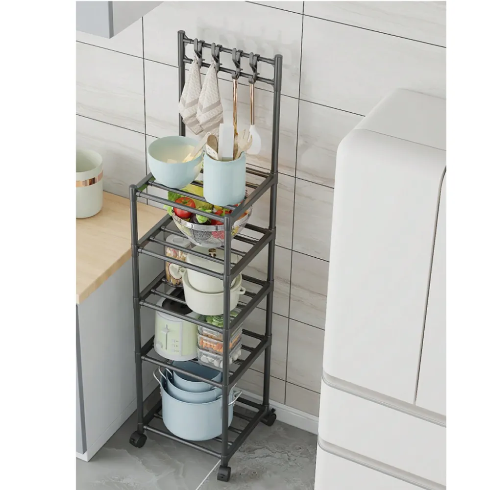 5-Tier Floor-Standing Kitchen Storage Rack F55-8-1567