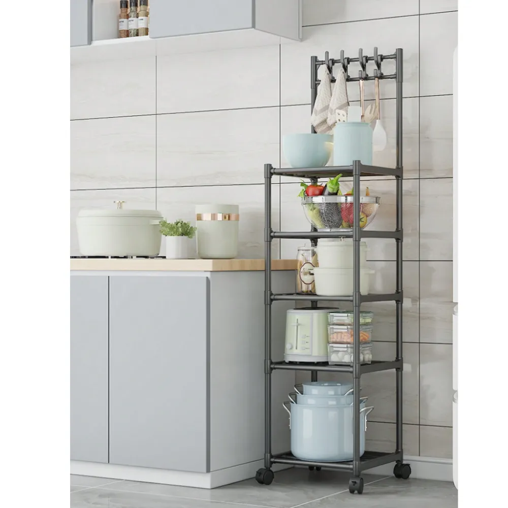 5-Tier Floor-Standing Kitchen Storage Rack F55-8-1567