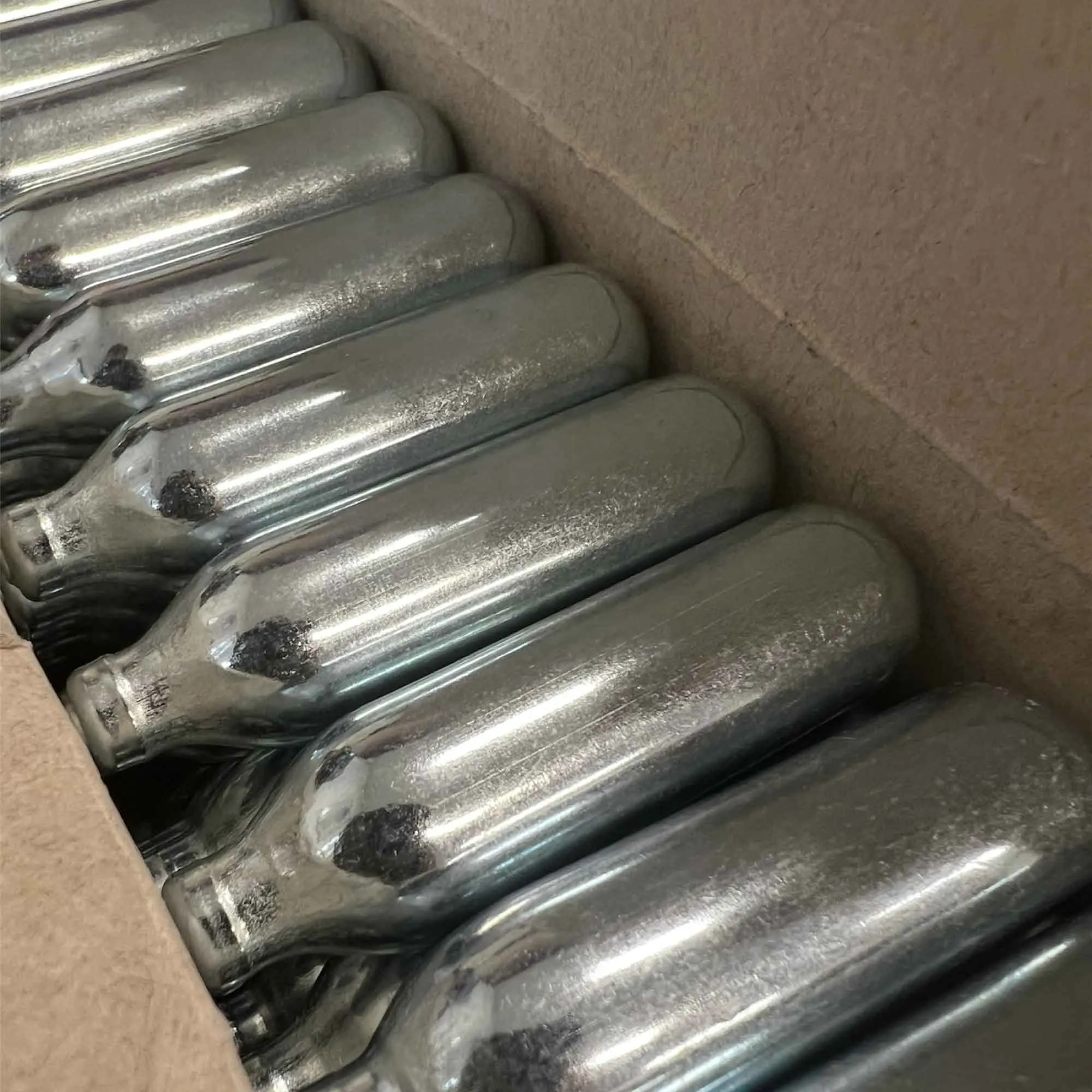 50x Cream Chargers | GreatWhip NO2 Nitrous Oxide Food Use Whip Bulb Canisters