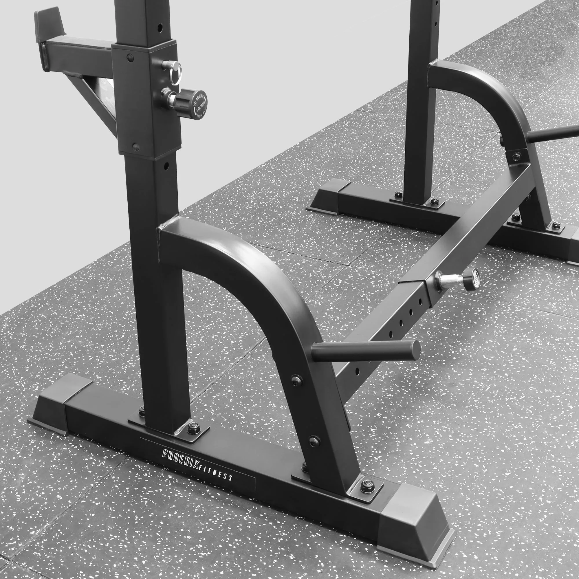Adjustable Barbell Squat Rack