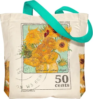Aesthetic Heavy Canvas Tote Bag - with Pocket for Women Large Size 14''16''3.5'' Cloth Cotton Bags for Shopping