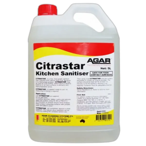 Agar Citrastar Kitchen Food Safe Sanitiser