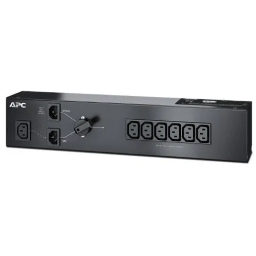 APC Service Bypass Panel - 230V 10A BBM IEC C14 input, (6) IEC C13 output