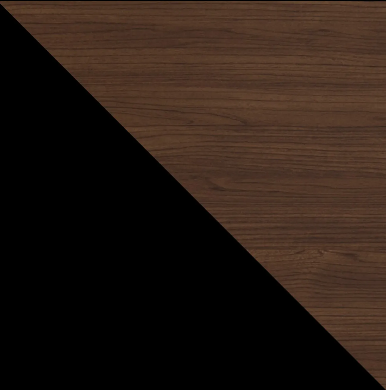 Bellwood Wall Shelf Black/Walnut