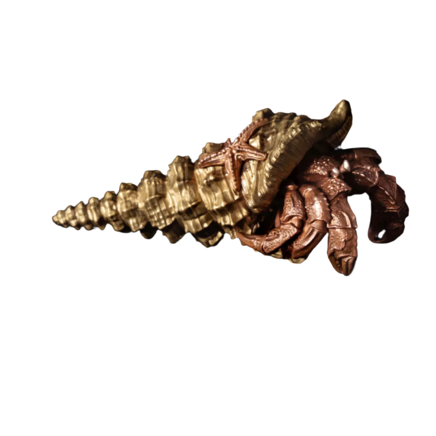 Bronze Copper 925 Silver Hermit Crab Bottle Opener