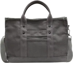 Canvas Tote Bag Women Cute Hobo Bags Crescent Satchels Shoulder Bag Crossbody Purse Travel Work Top-handle Tote Handbag