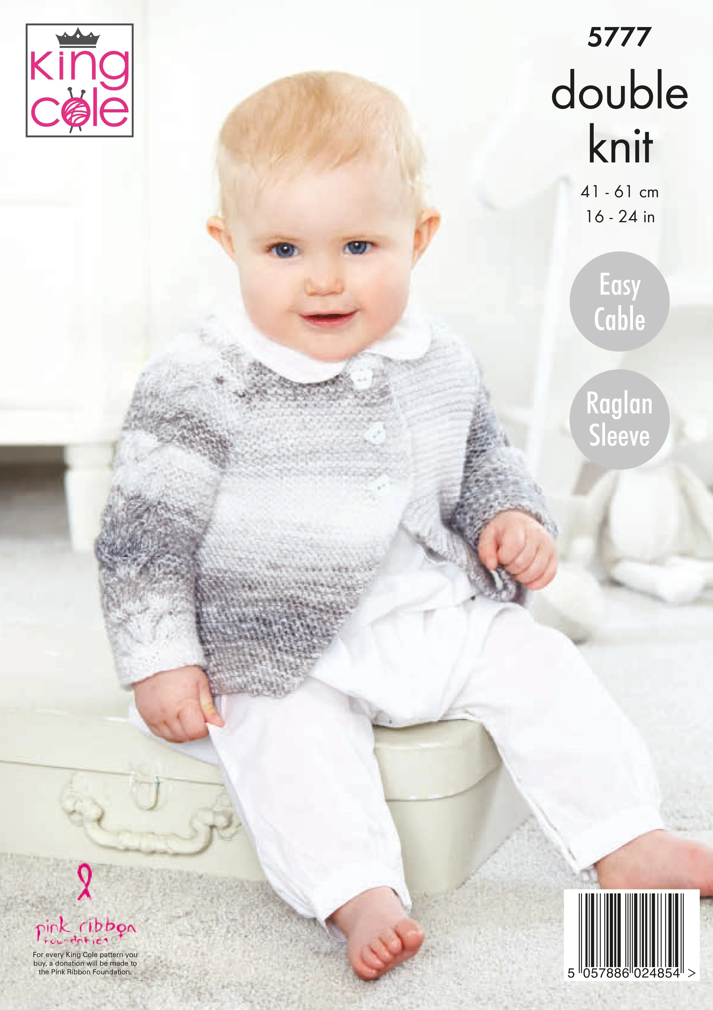 Cardigans and Hat: Knitted in Baby Pure DK 5777