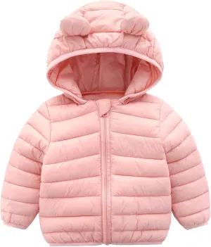 CECORC Toddler Winter Coats Lightweight Puffer Jacket for Baby Infant kids, 6-12 Month,12-18 Month, 2t,3t,4t