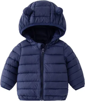 CECORC Toddler Winter Coats Lightweight Puffer Jacket for Baby Infant kids, 6-12 Month,12-18 Month, 2t,3t,4t