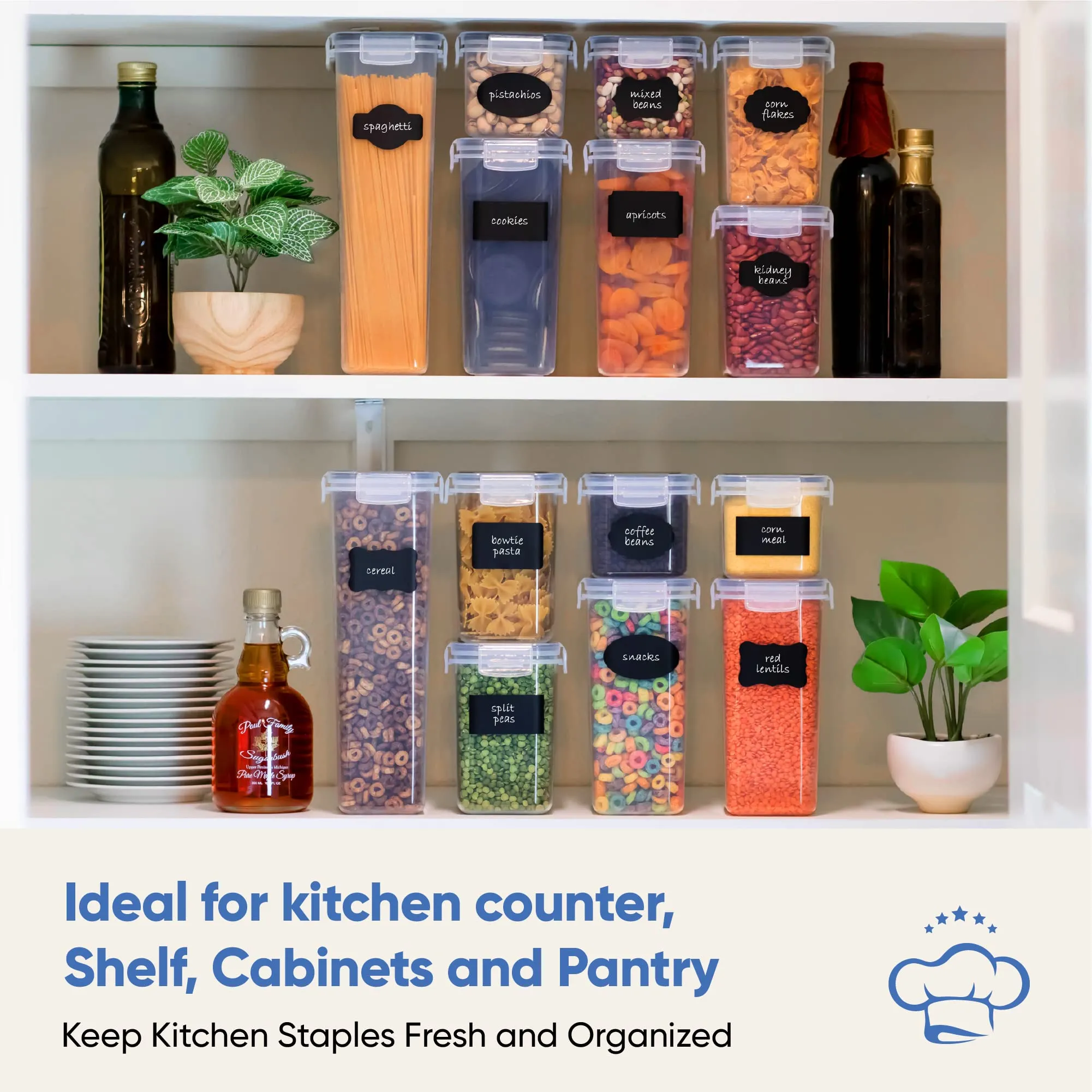 Chef's Path 24-Piece Airtight Food Storage Set