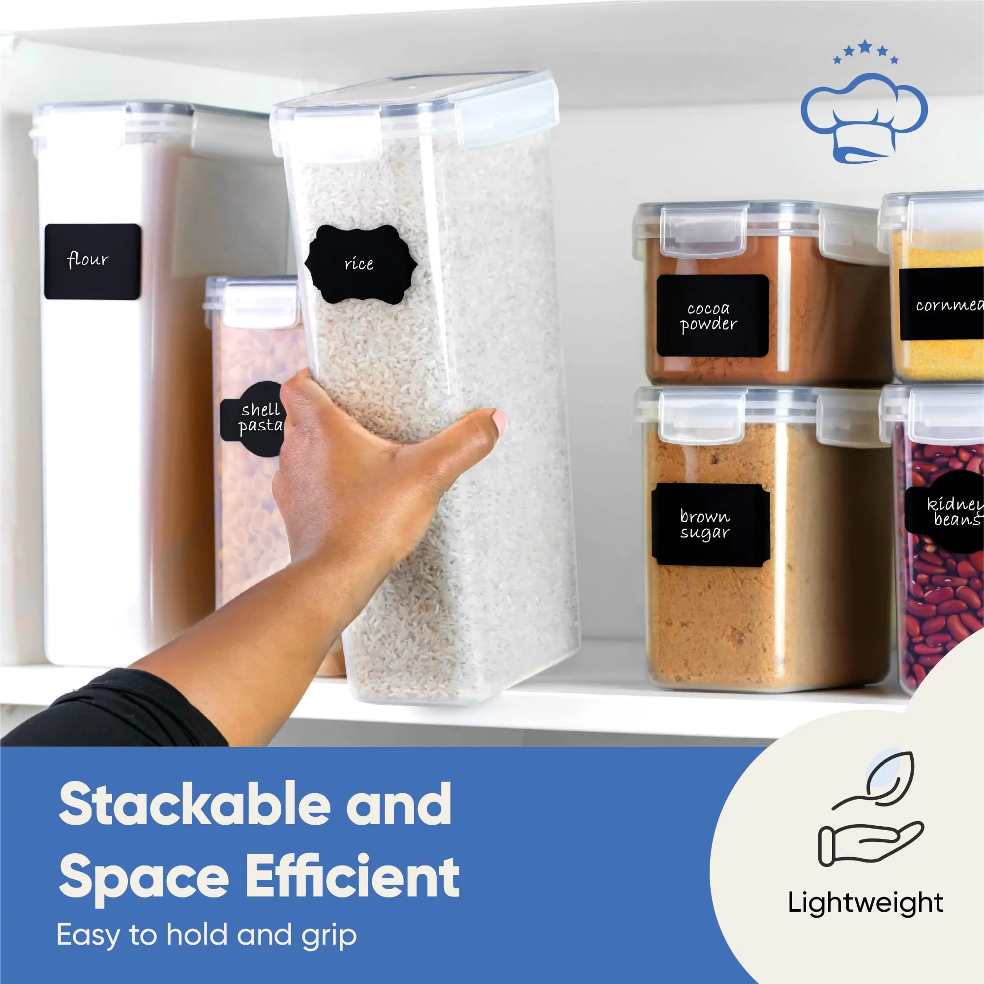 Chef's Path 24-Piece Airtight Food Storage Set