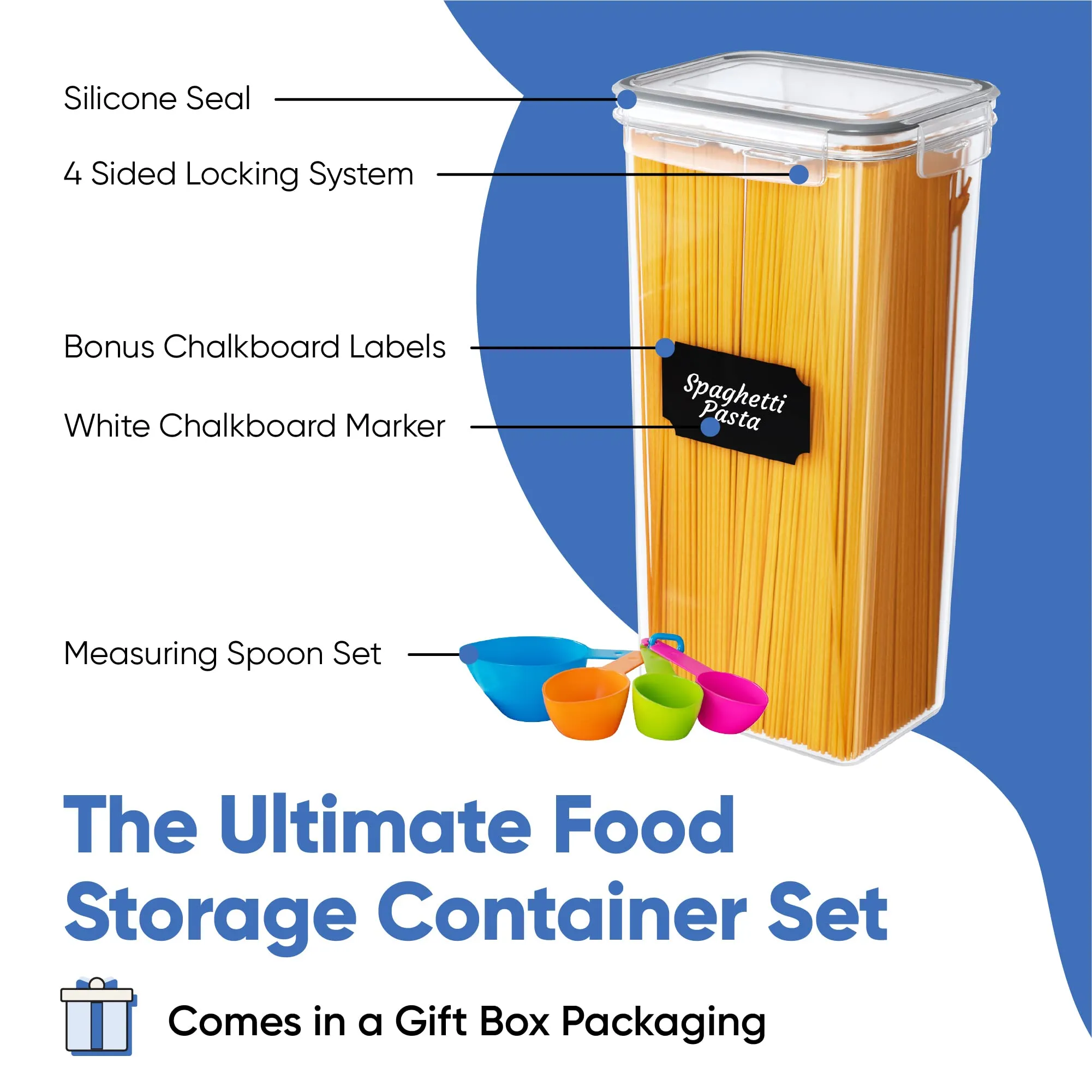Chef's Path 24-Piece Airtight Food Storage Set