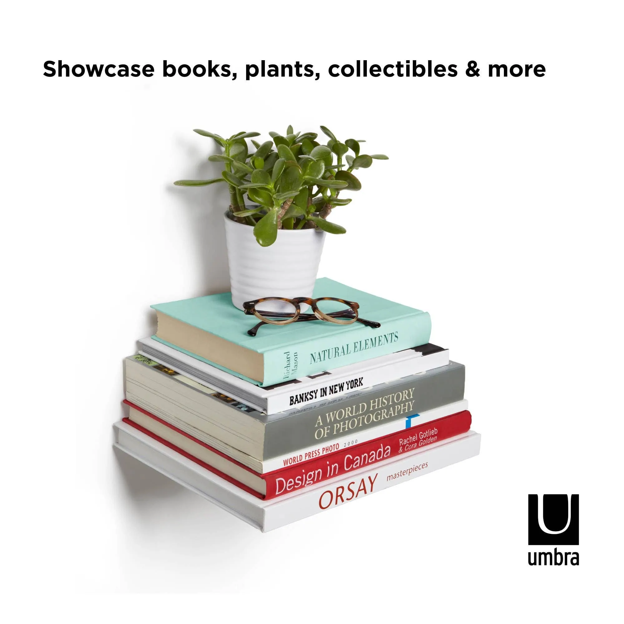 Conceal Floating Book Shelf {multiple sizes}