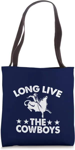 Cowboy Boots Western Rodeo Country Saddle Horse Riding Tote Bag