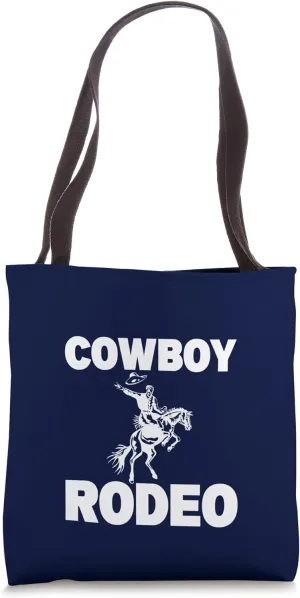 Cowboy Boots Western Rodeo Country Saddle Horse Riding Tote Bag