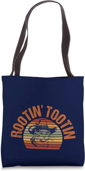 Cowboy Boots Western Rodeo Country Saddle Horse Riding Tote Bag