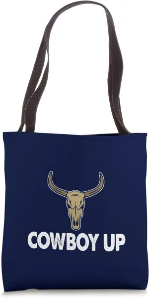 Cowboy Boots Western Rodeo Country Saddle Horse Riding Tote Bag