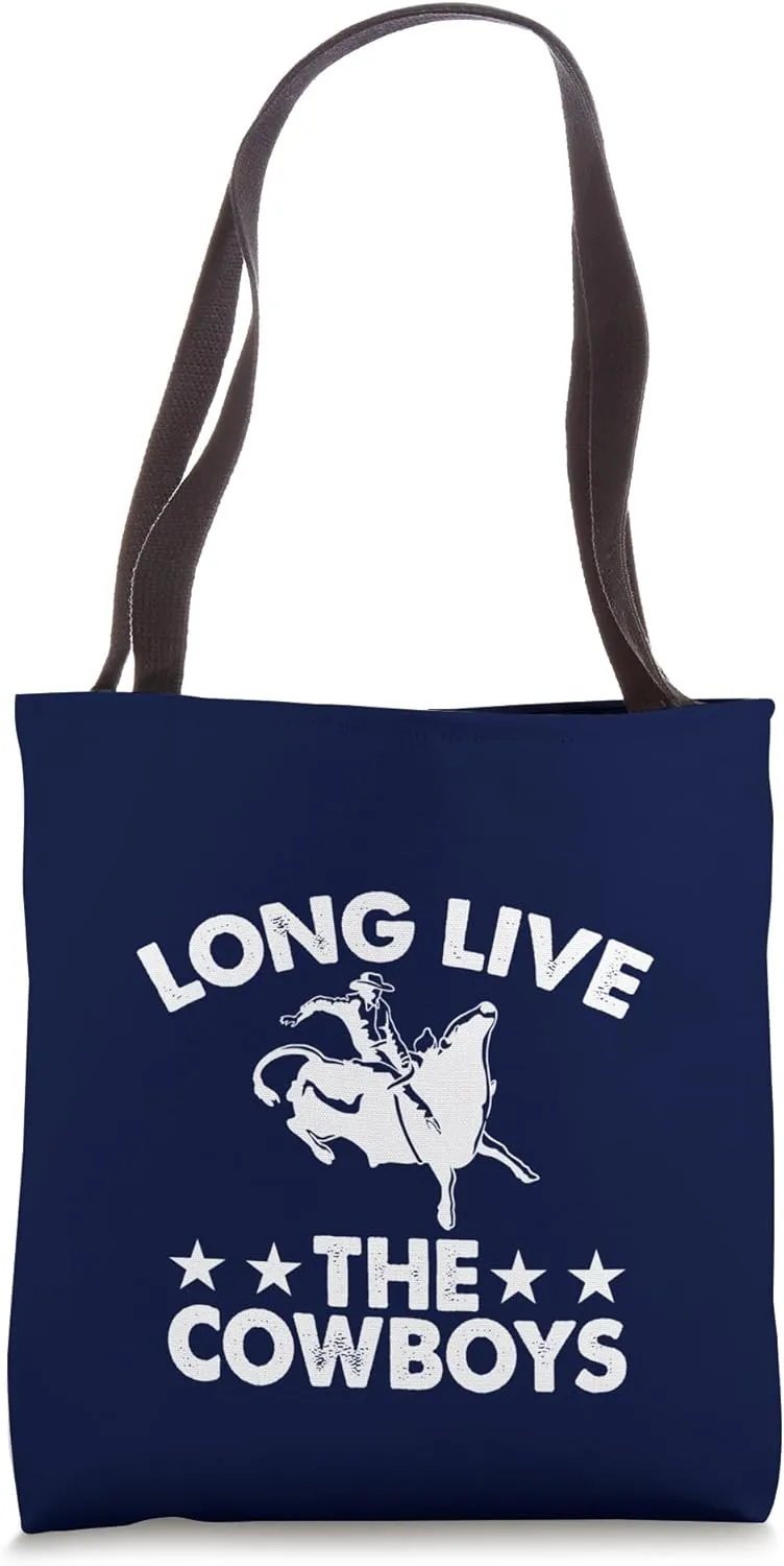 Cowboy Boots Western Rodeo Country Saddle Horse Riding Tote Bag
