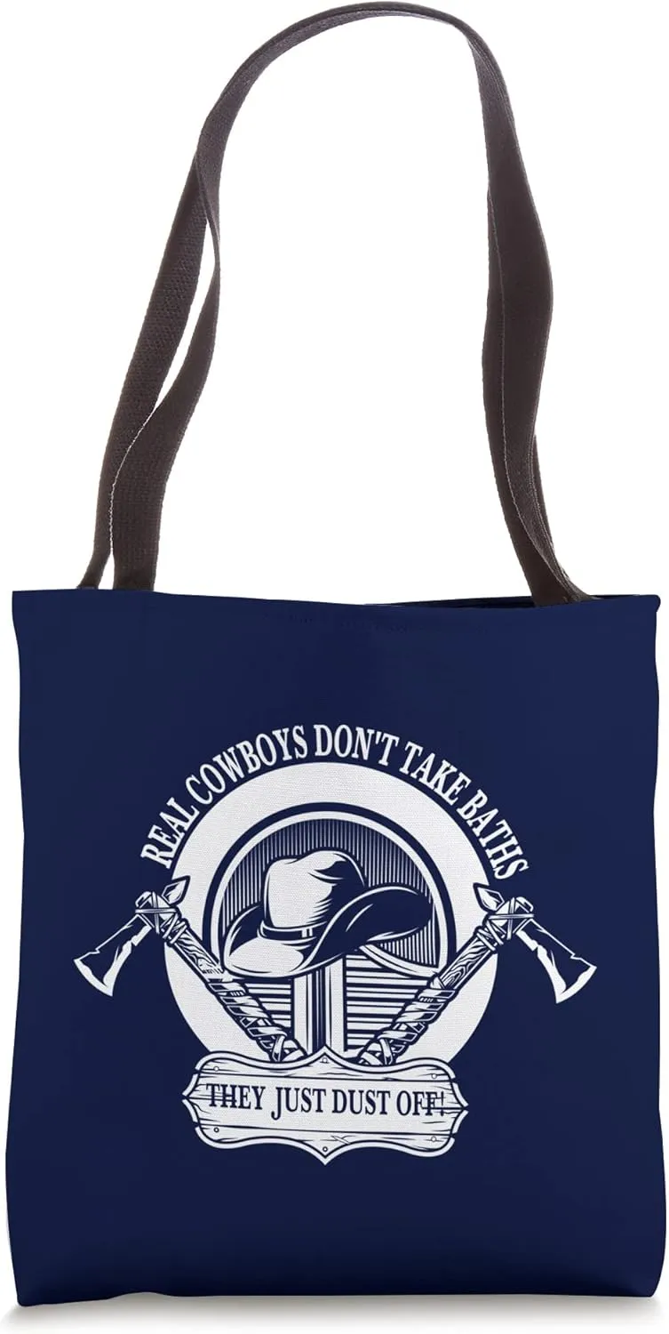 Cowboy Boots Western Rodeo Country Saddle Horse Riding Tote Bag