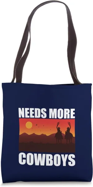 Cowboy Boots Western Rodeo Country Saddle Horse Riding Tote Bag