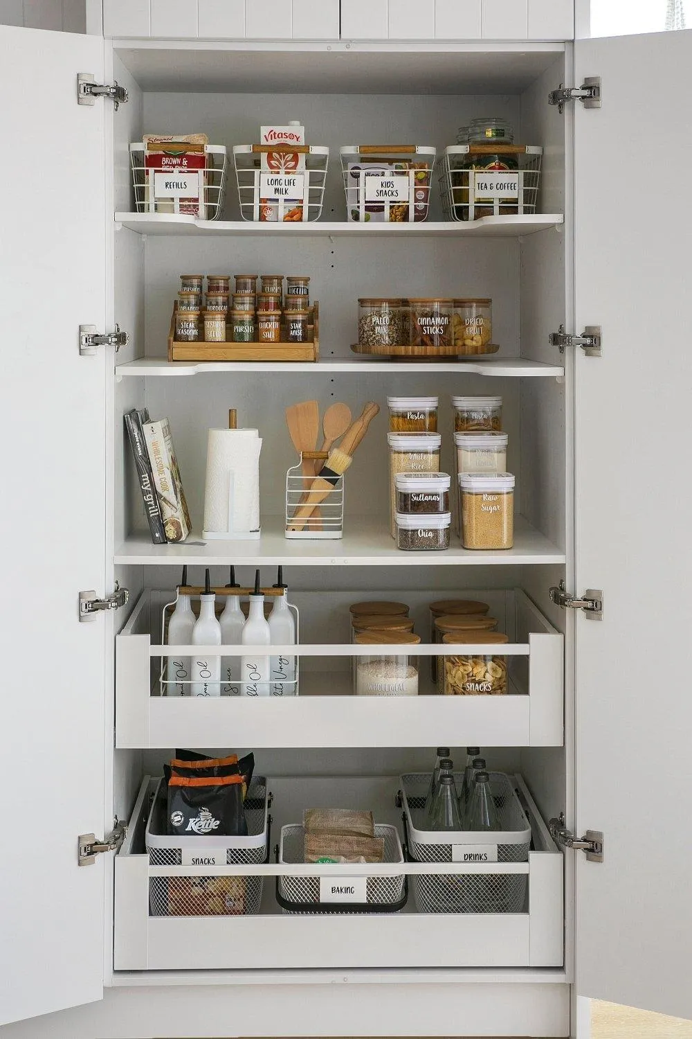 Custom LLC Flip Canister and Square Glass Jar Labels