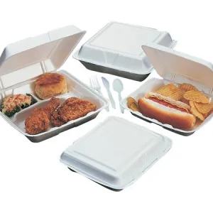 Dart Foam Hinged Lid Containers(A-P)