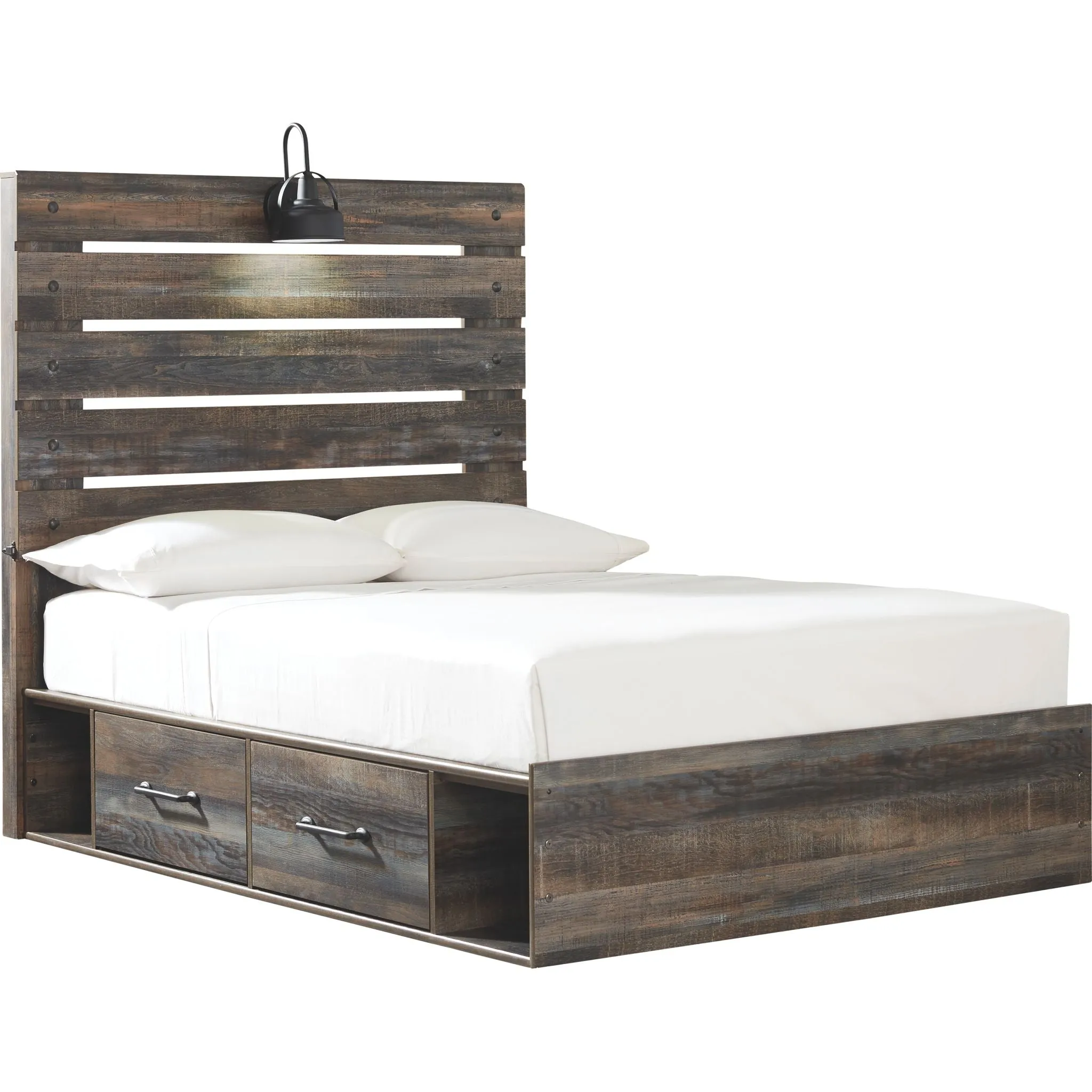 Drystan 5 Piece Panel Bed with 4 Drawer Storage Bedroom