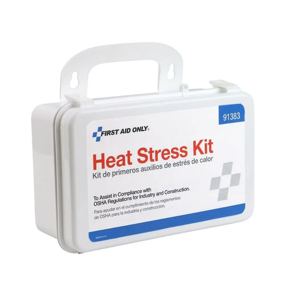First Aid Only 91383 Small Heat Stress Kit, Plastic Case