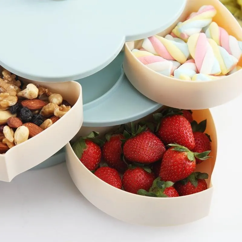 Flower Shaped Food Storage Box