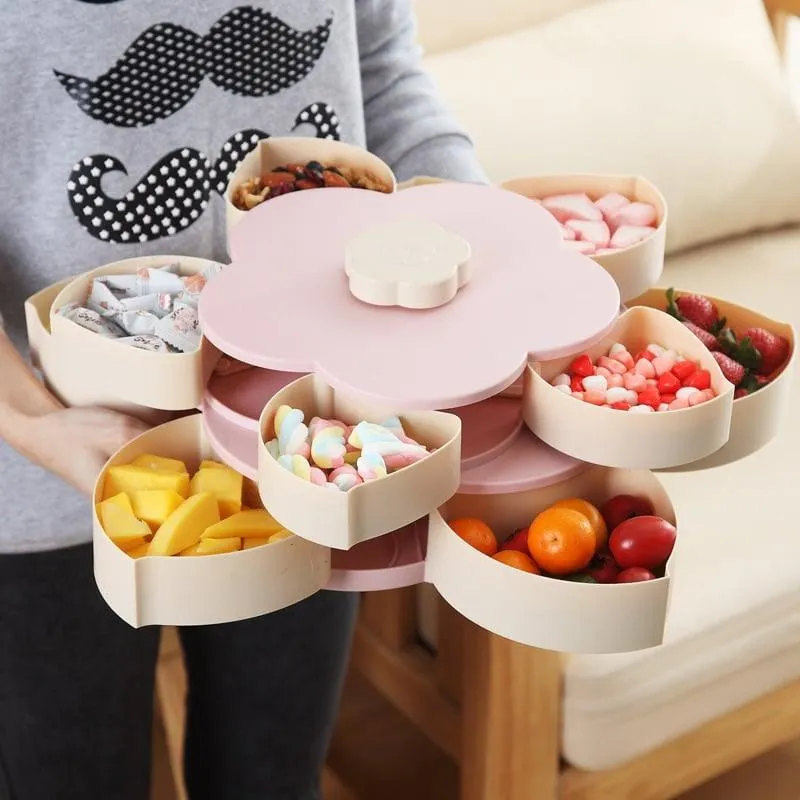 Flower Shaped Food Storage Box