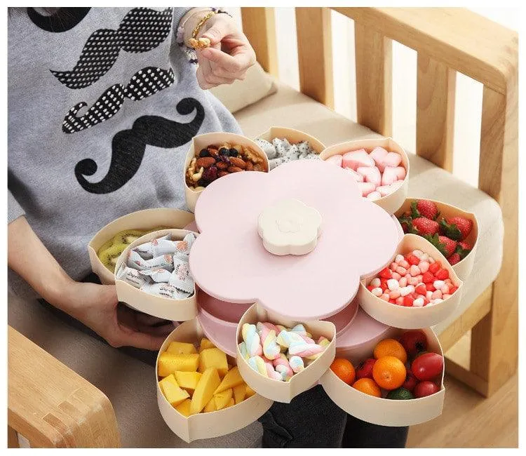 Flower Shaped Food Storage Box