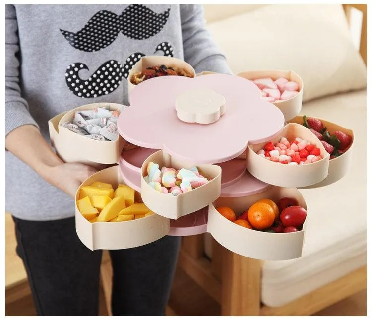 Flower Shaped Food Storage Box