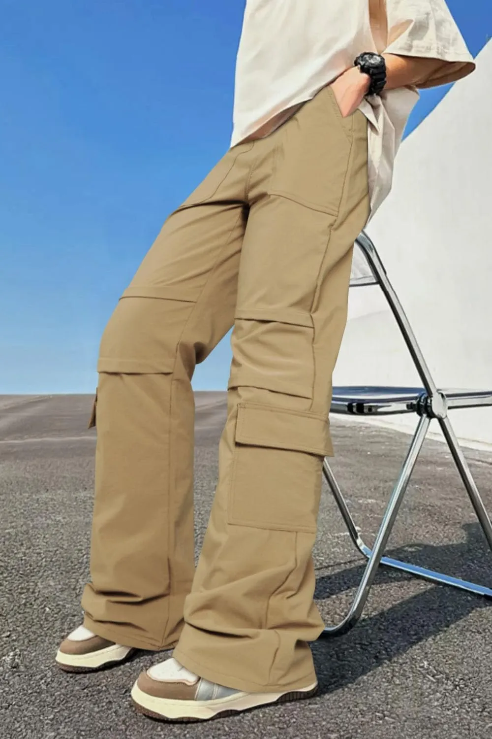 GINGTTO Mens Cargo Pants Relaxed Fit Y2k Pants Men Baggy