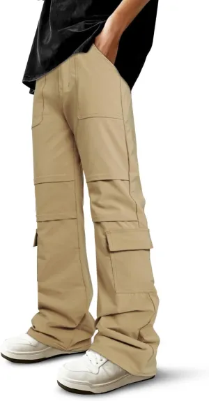 GINGTTO Mens Cargo Pants Relaxed Fit Y2k Pants Men Baggy