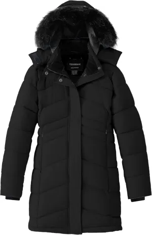 Girl's Winter Coats Kids Waterproof Long Puffer Jacket Thicken Fleece Lined Ski Parka with Detachable Fur Hooded