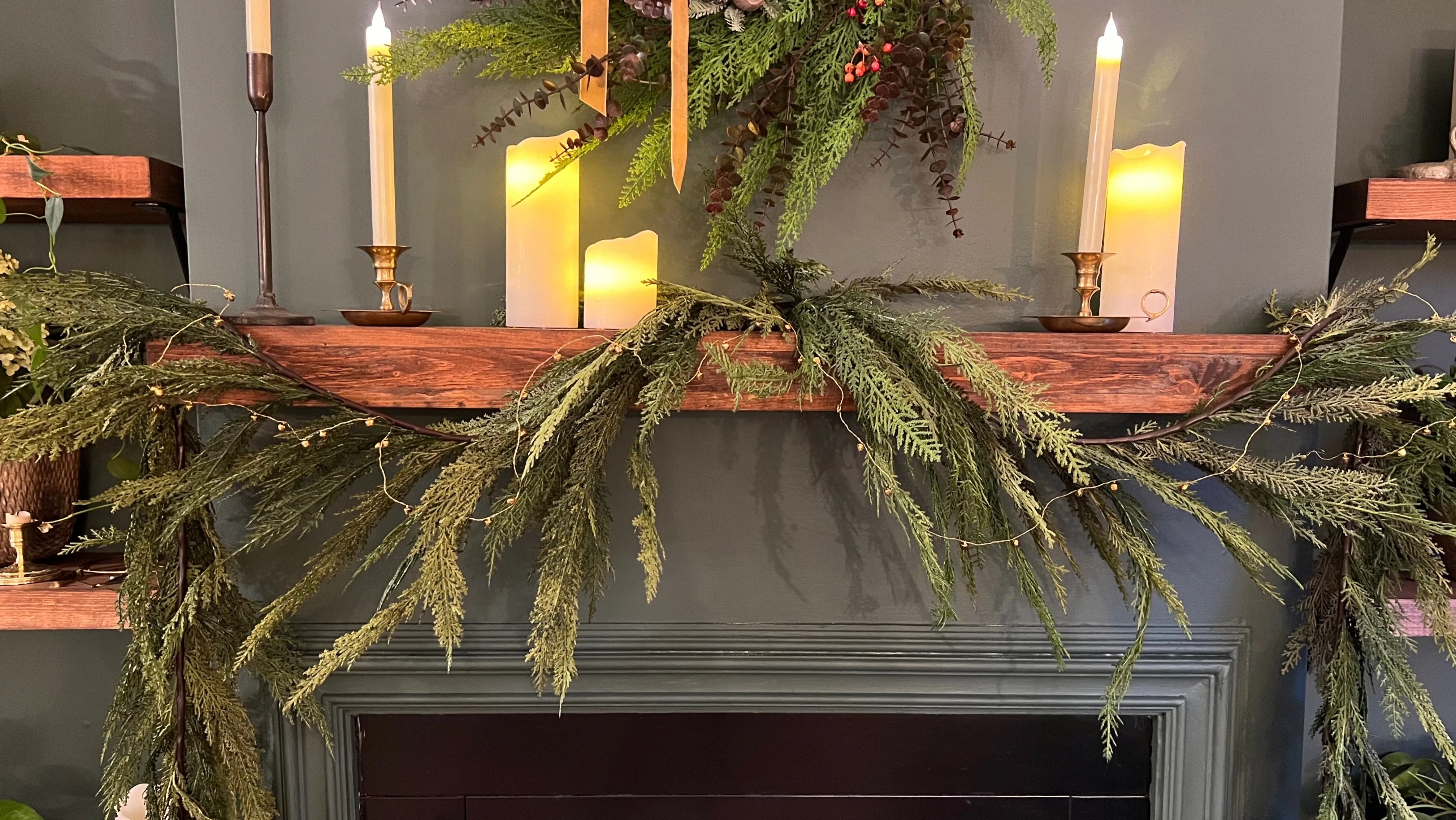 Gold Metal Bell Garland