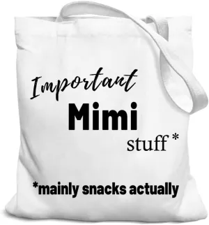 Grandma Gifts Canvas Tote Bag for Women, Grandma Gifts from Grandkids, Best Grandma Gifts, Funny Grandma Gifts Tote Bag