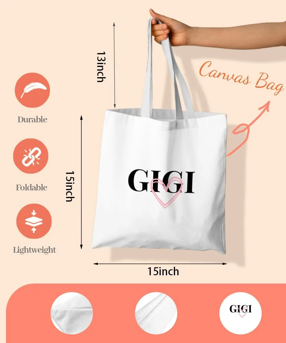 Grandma Gifts Canvas Tote Bag, Grandma Bag, Best Grandma Gifts, Grandma Christmas Birthday Gifts, Girls Tote Bag
