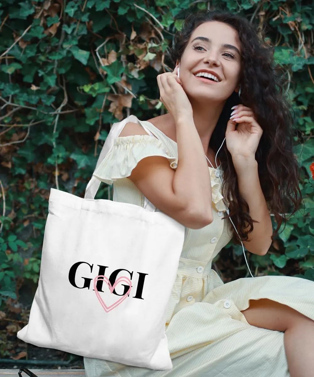 Grandma Gifts Canvas Tote Bag, Grandma Bag, Best Grandma Gifts, Grandma Christmas Birthday Gifts, Girls Tote Bag