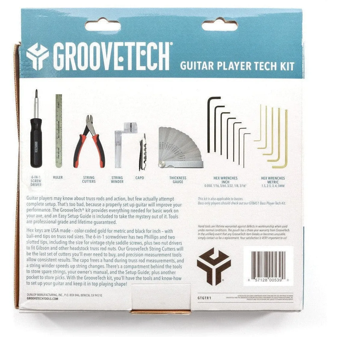 GrooveTech Electric Guitar Player Tech Kit