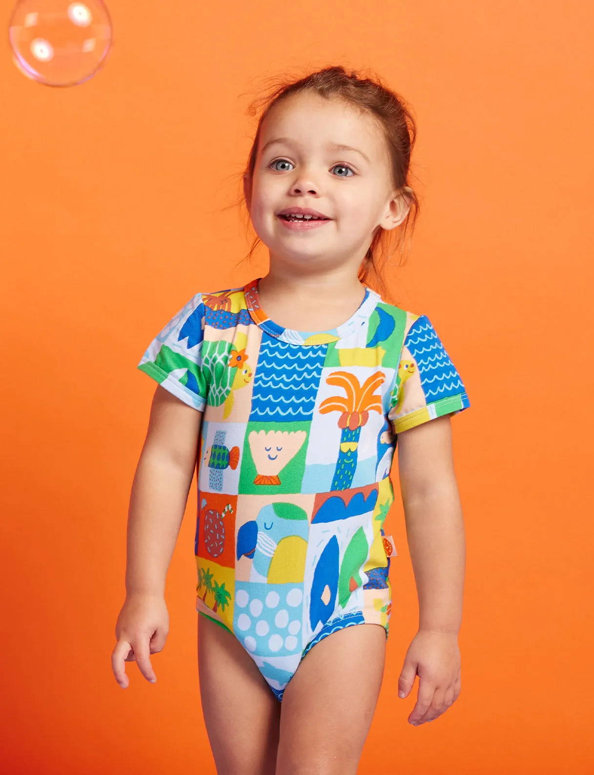 Halcyon Nights Hello Sunshine Short Sleeve Bodysuit