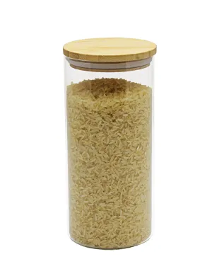 Kitchen Life Borosilicate Large Canister - Clear