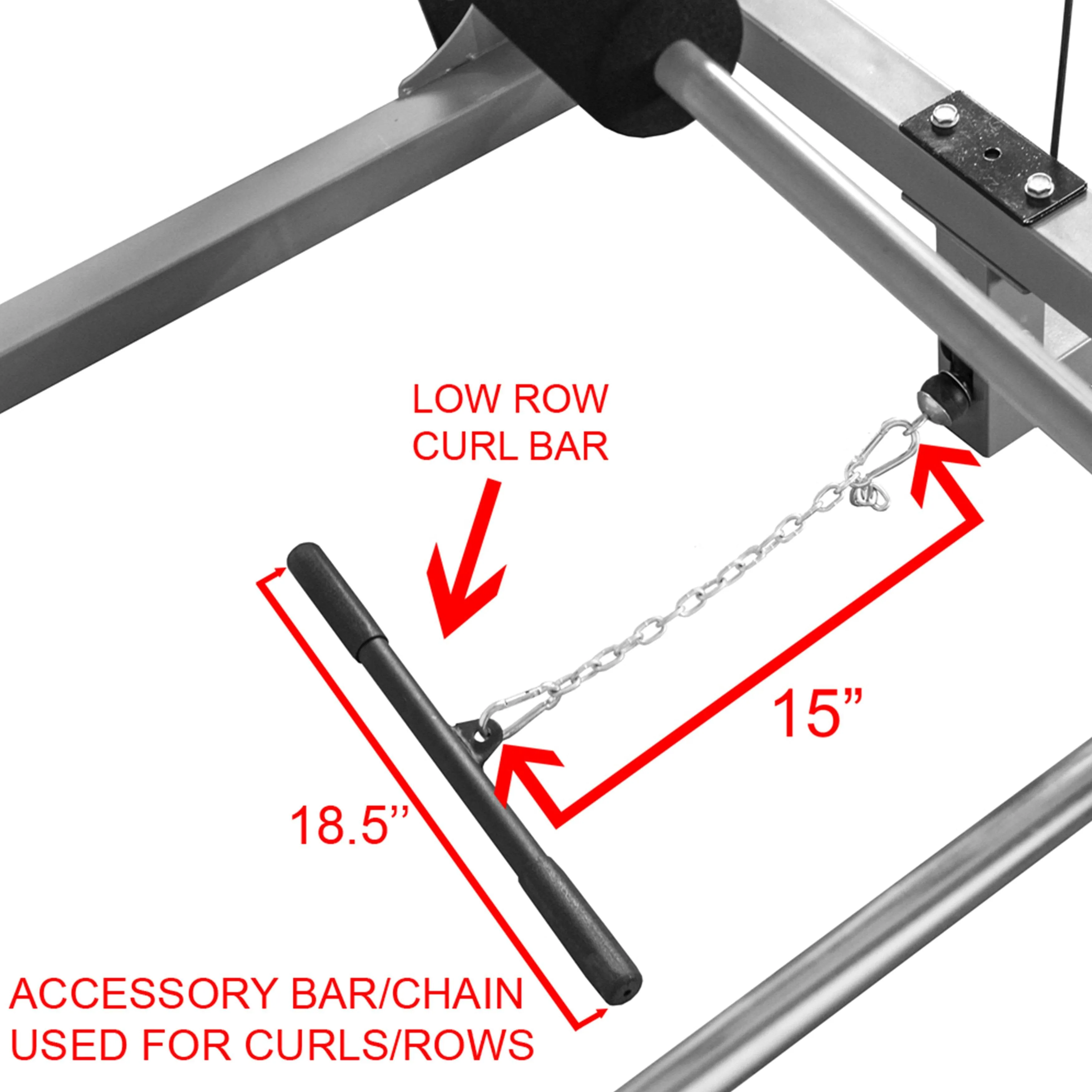 Lat Pull Attachment for Pro 2.5x2.5 Power Rack
