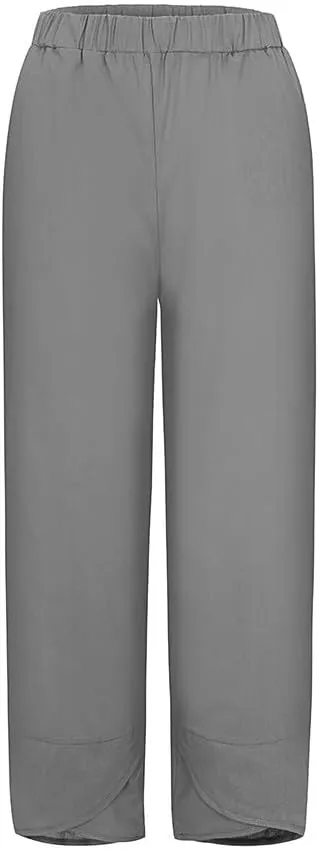 LCMTWX Womens Joggers Pants Waist Print High Sweatpants Pockets Athletic Trousers Women's Pants Pants Womens Joggers Black
