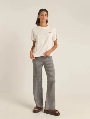 Logo Boyfriend Tee - White