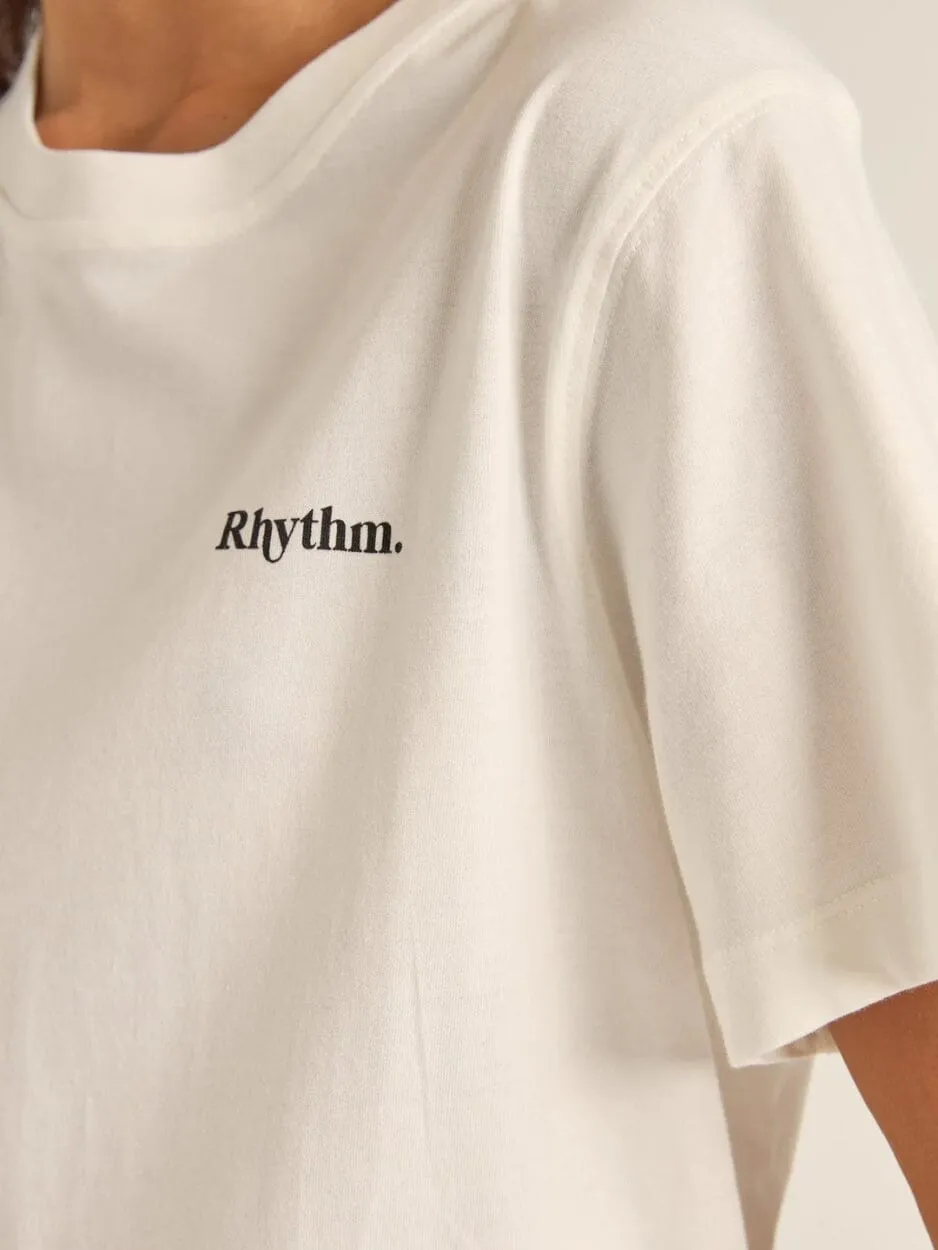 Logo Boyfriend Tee - White